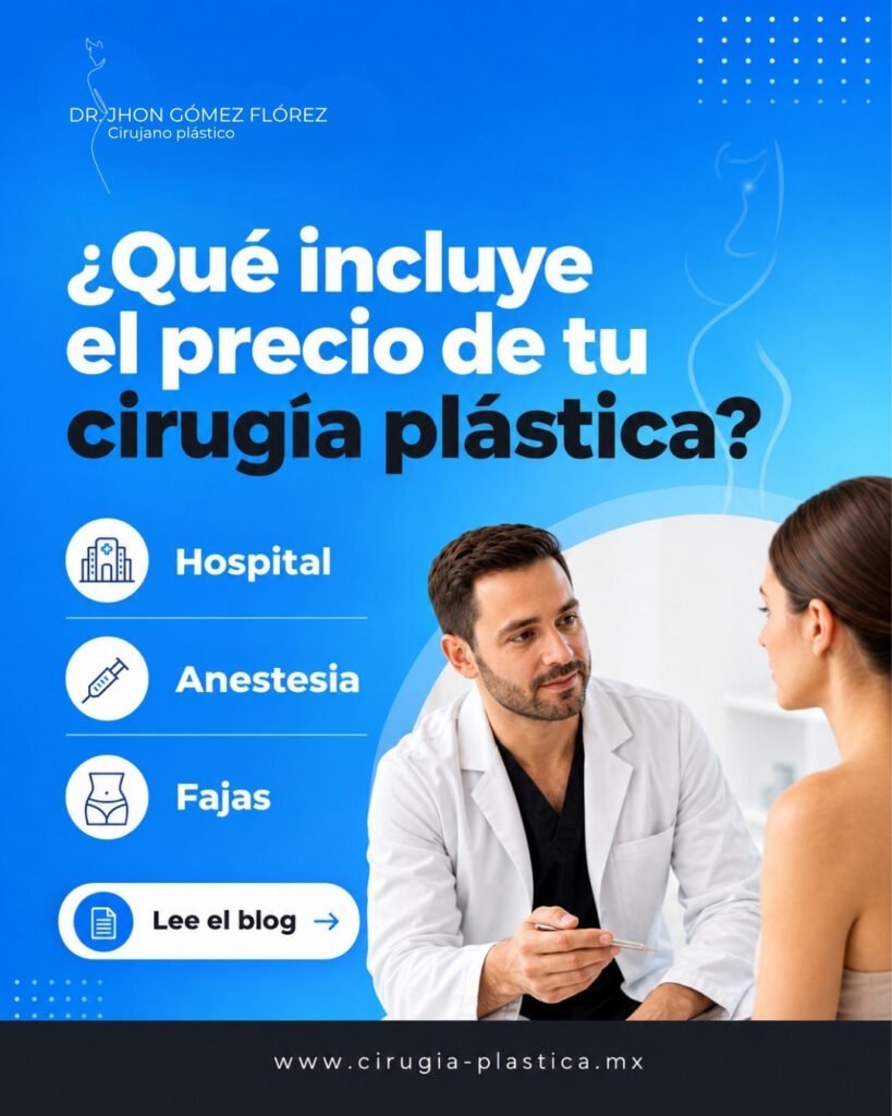 Qué incluye el precio de tu cirugía plástica